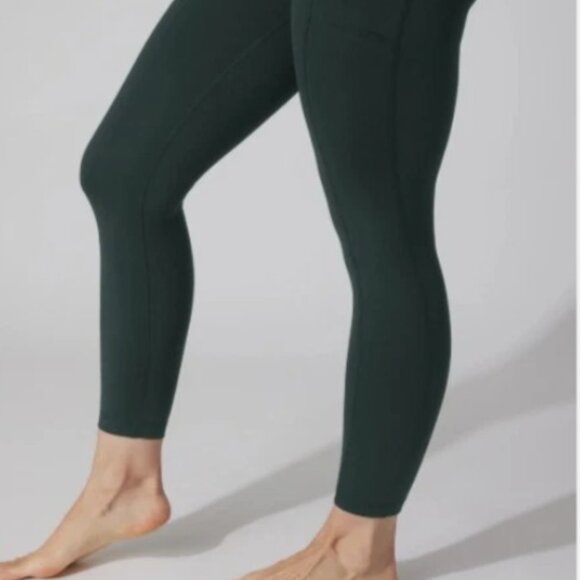 90 DEGREE BY REFLEX Interlink High Waist 7/8 Ankle SIDE POCKETS - Picture 3 of 3